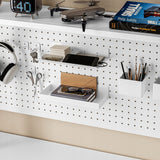 JAN NOWAK Metalinis stalo viršus 95 cm perforuotas JENNY: Balta