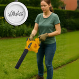 AKUMULIATORINIS SODININKYSTĖS LAPŲ PŪTIKIŲ SIURBLYS, SKIRTAS DEWALT BATERIJOMS